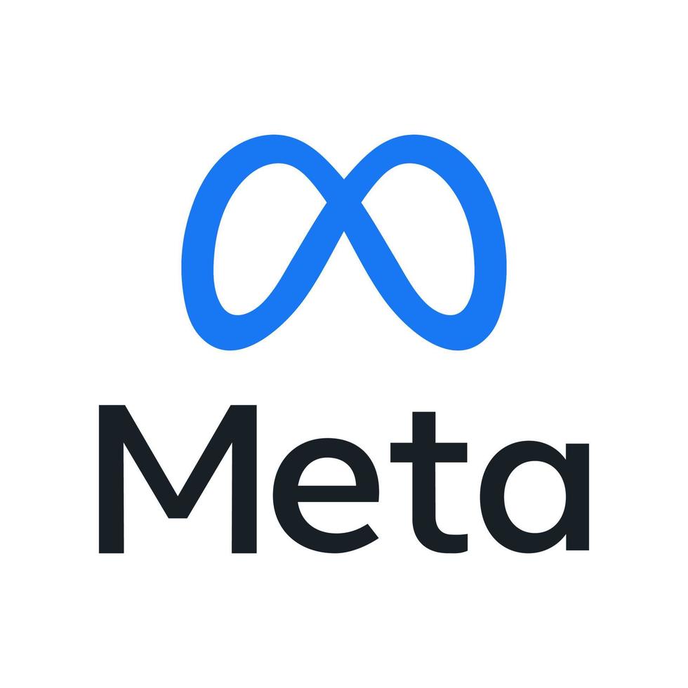 4263114 meta logo meta by facebook icon editorial logo for social media gratis vector